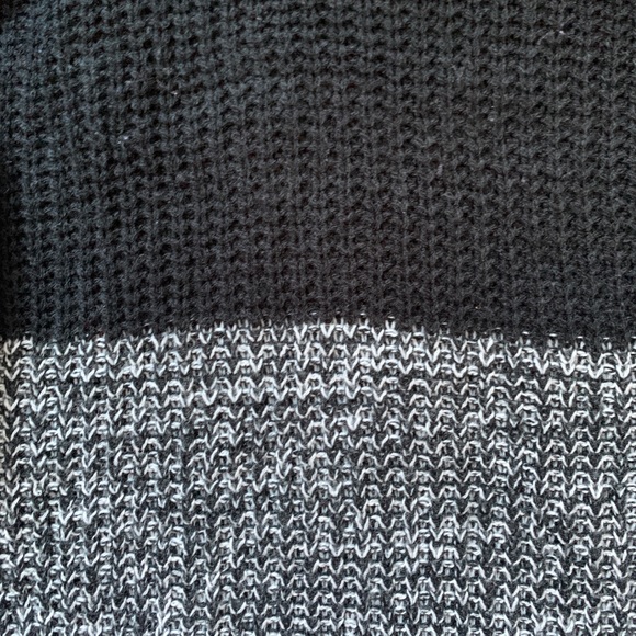 Shein Color Block Drop Shoulder Longline Sweater - Picture 3 of 7